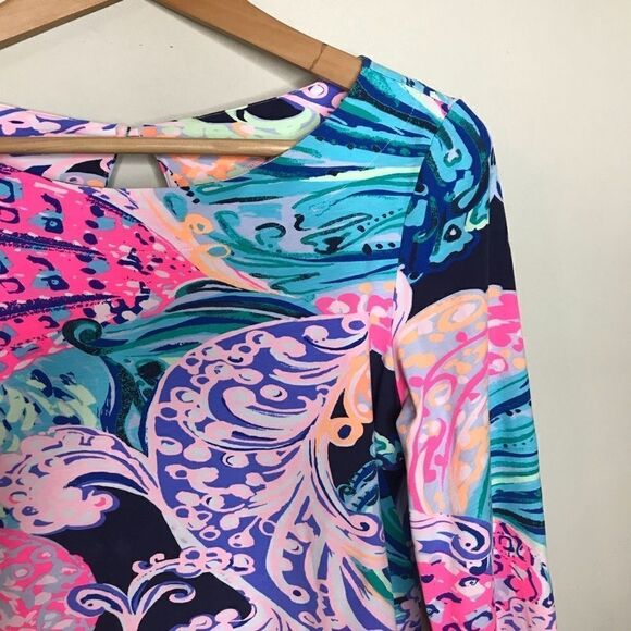 Lilly Pulitzer Sz S Print Shirt - Picture 1 of 7